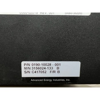 AMAT 0190-10028 AE 3156024-133 PDX 900-2v RF Generator